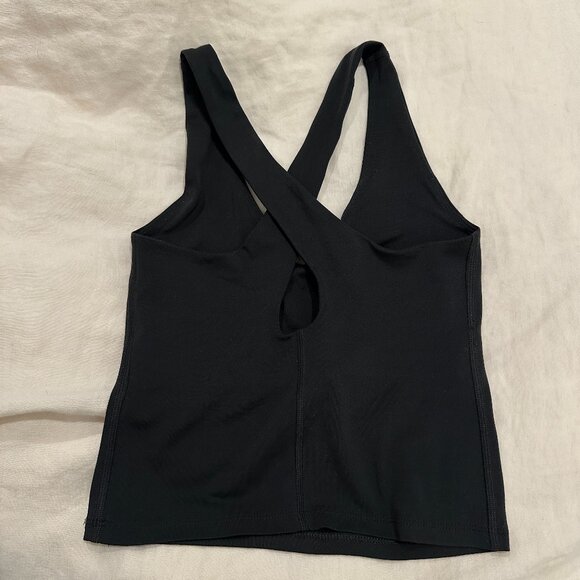 Girlfriend Collective Zoe Superstretch Tank (Black) - Picture 4 of 5